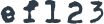EF123